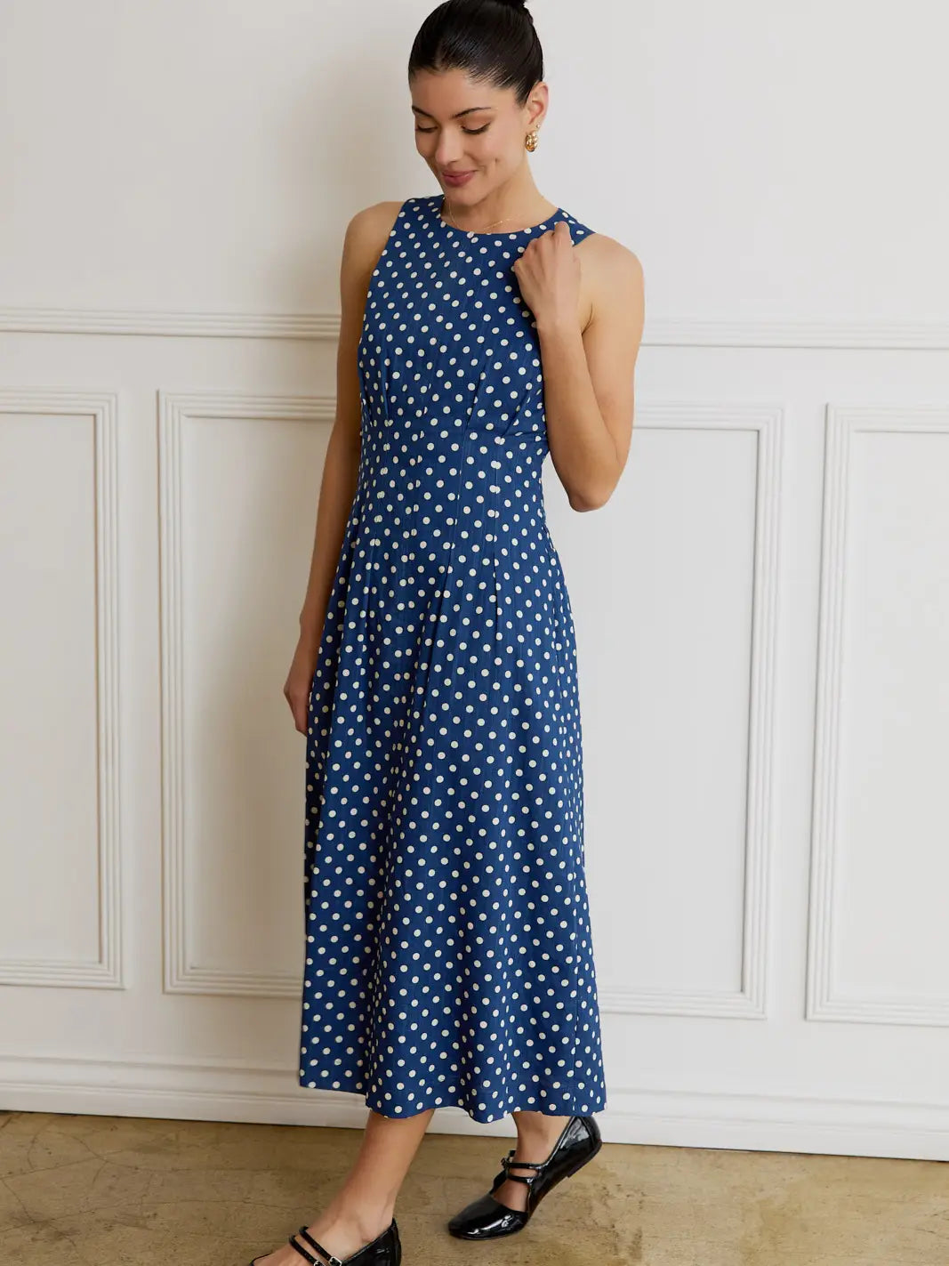Blueberry Dots Dress