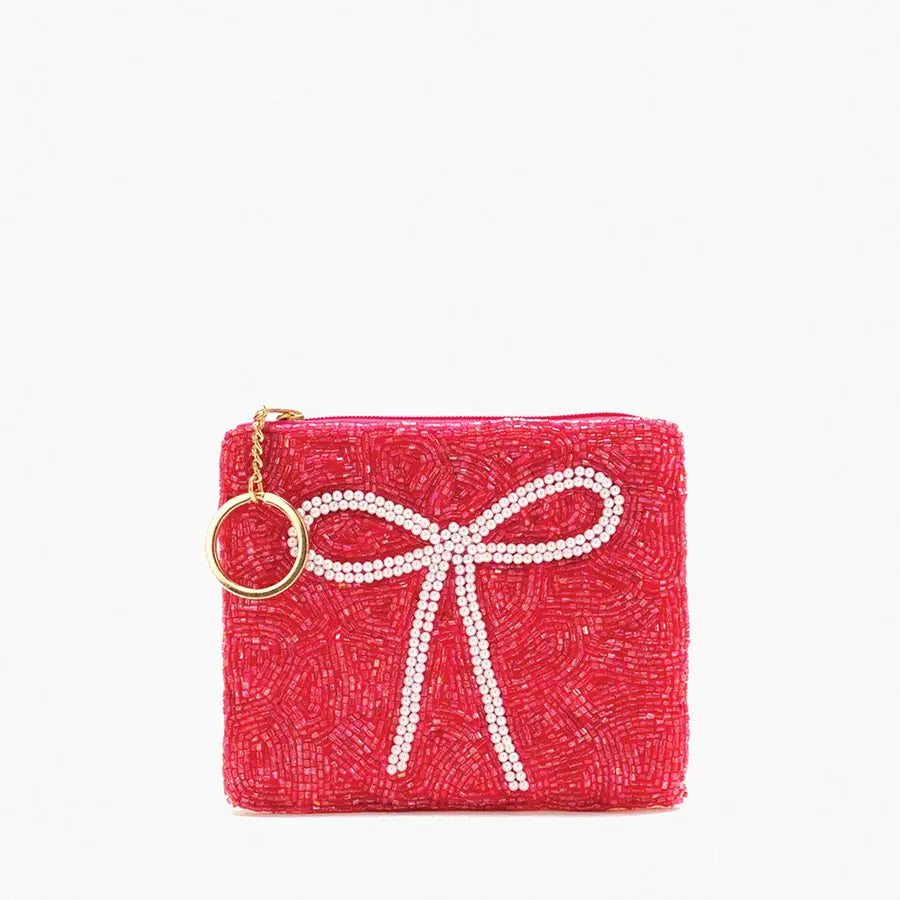 Ricki Beaded Coin Pouch