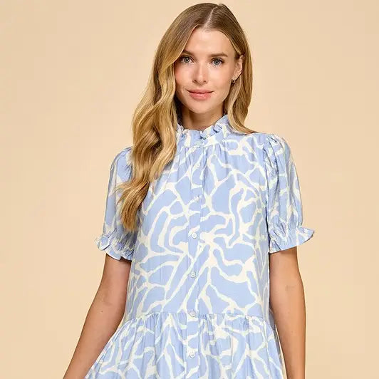 Celeste Puff Sleeve Dress