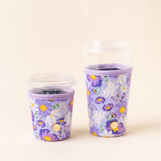 Sip Savvy Drink Sleeve-Bouquet Beauty Purple