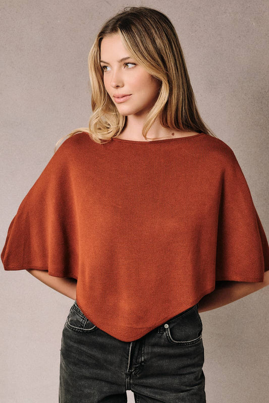 Sloane Poncho Sweater