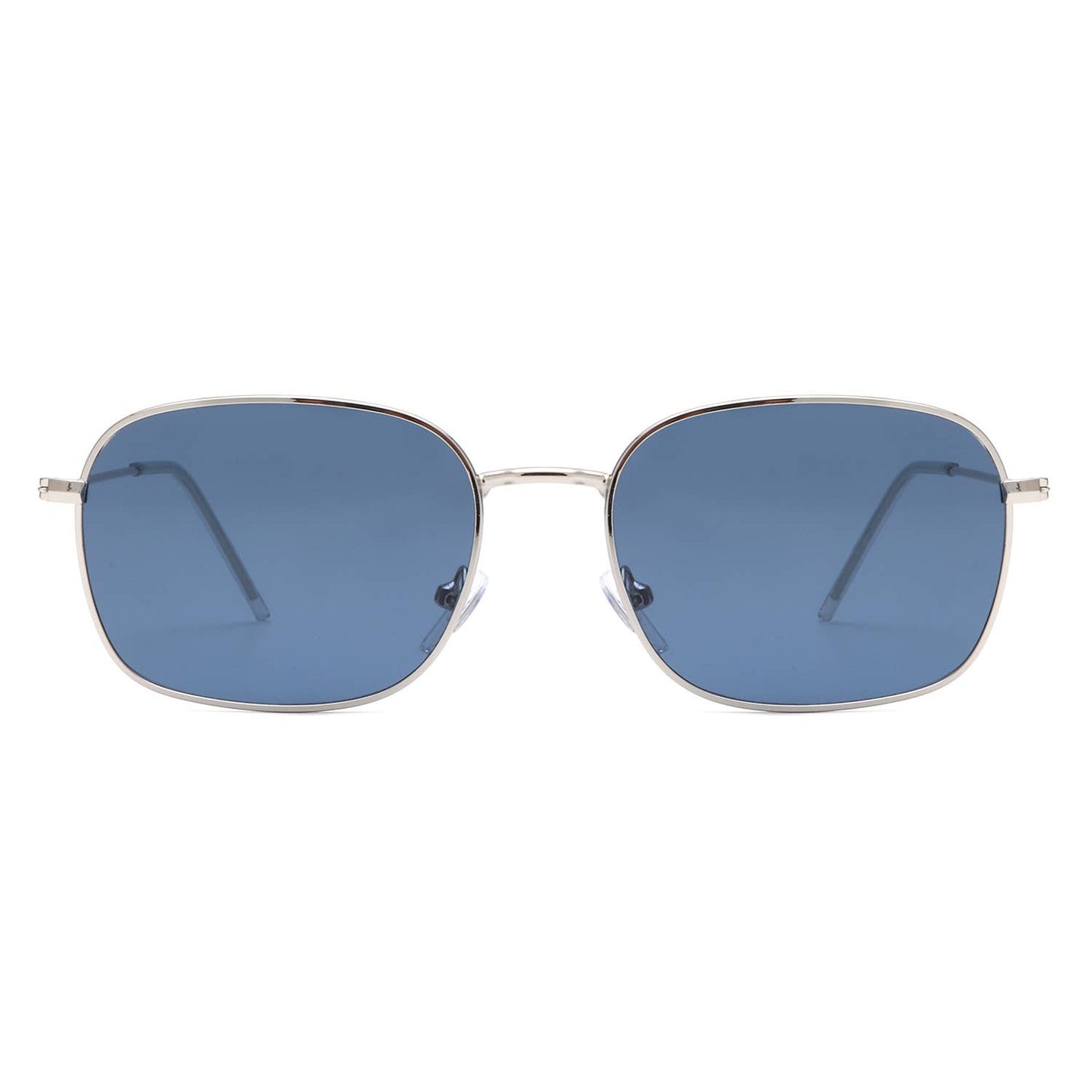 Retro Square Flat Top Tinted Fashion Sunglasses