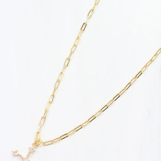 Chapel Hill Cross Necklace Gold