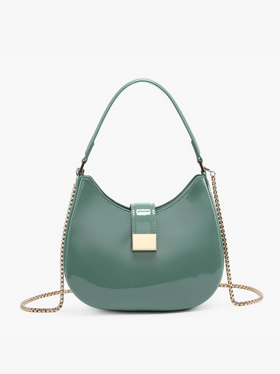 Malta Crossbody/Saddle Bag w/ Chain