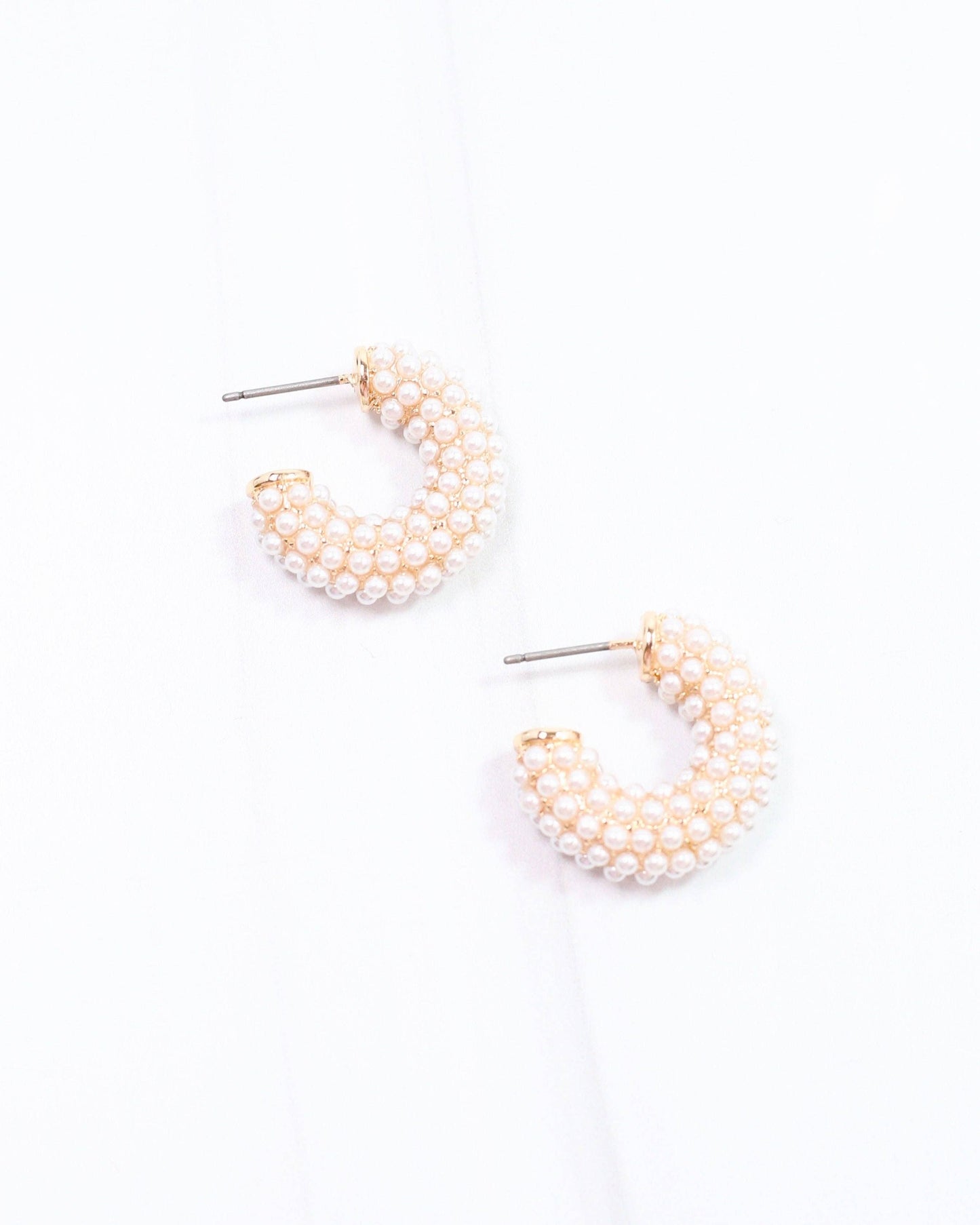 Amirah Hoop Earring Pearl
