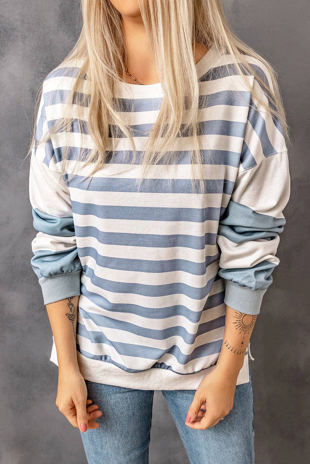 Chill Stripe Sweatshirt