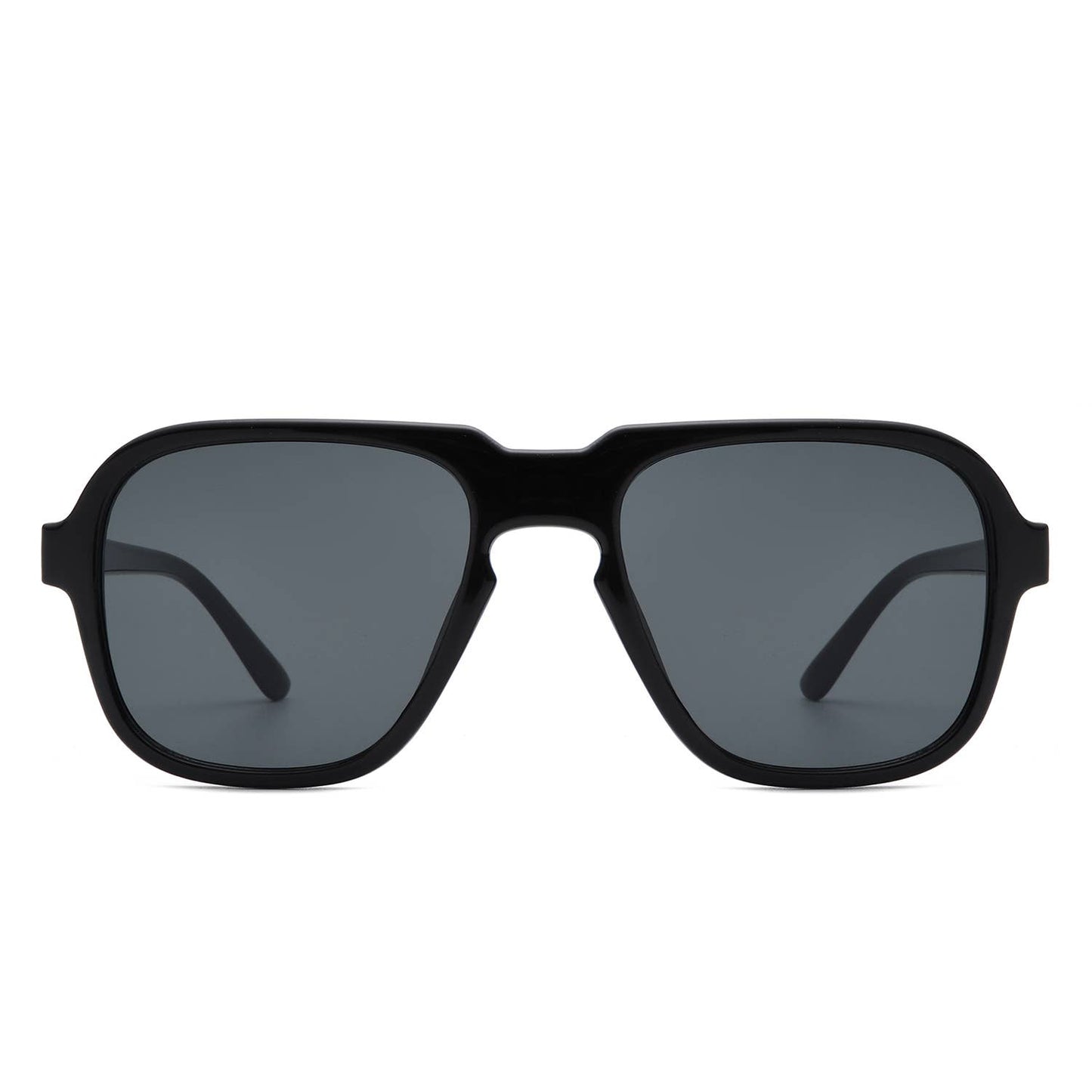 Retro Square Fashion Vintage Style Aviator Sunglasses
