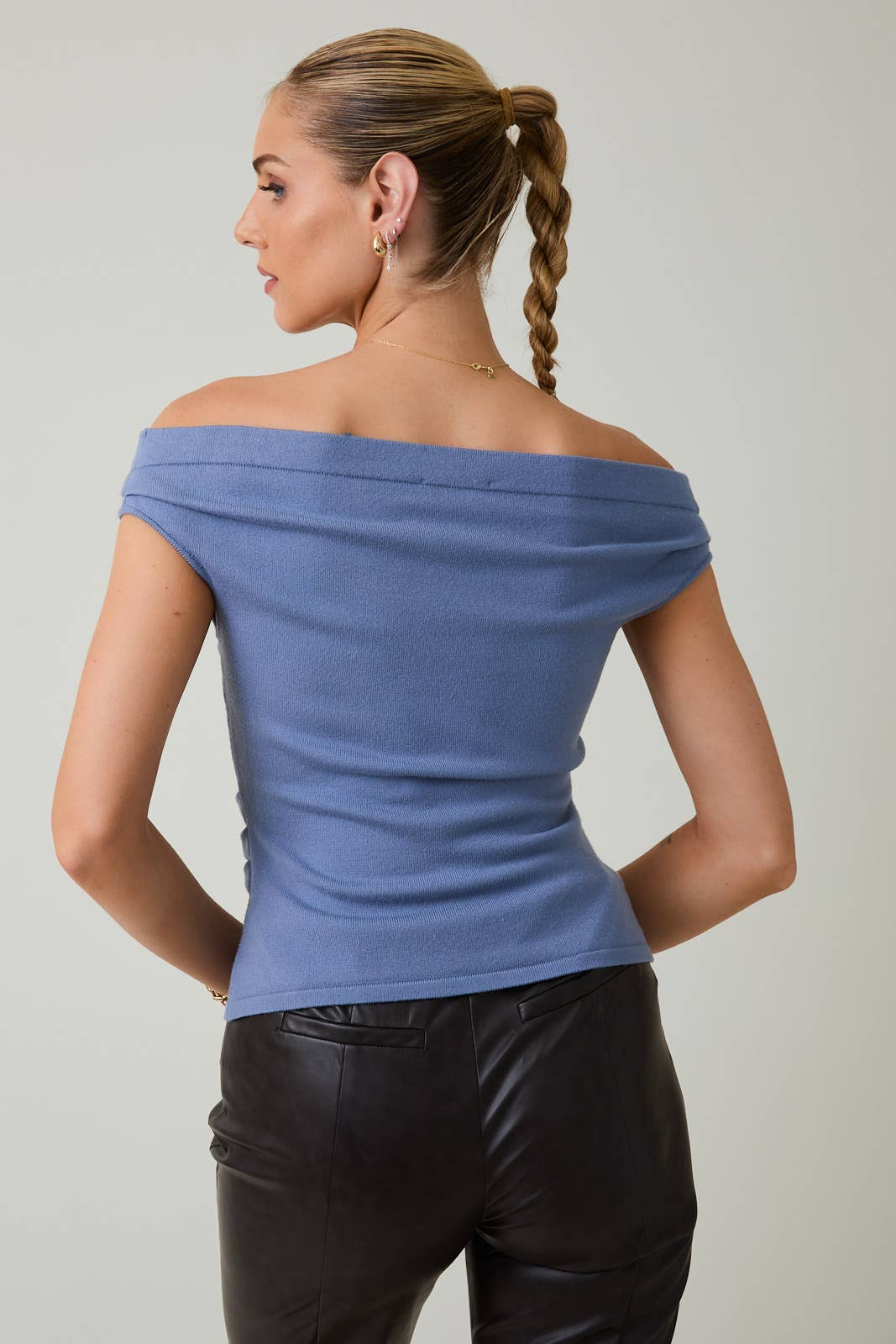 Celeste Pleated Top