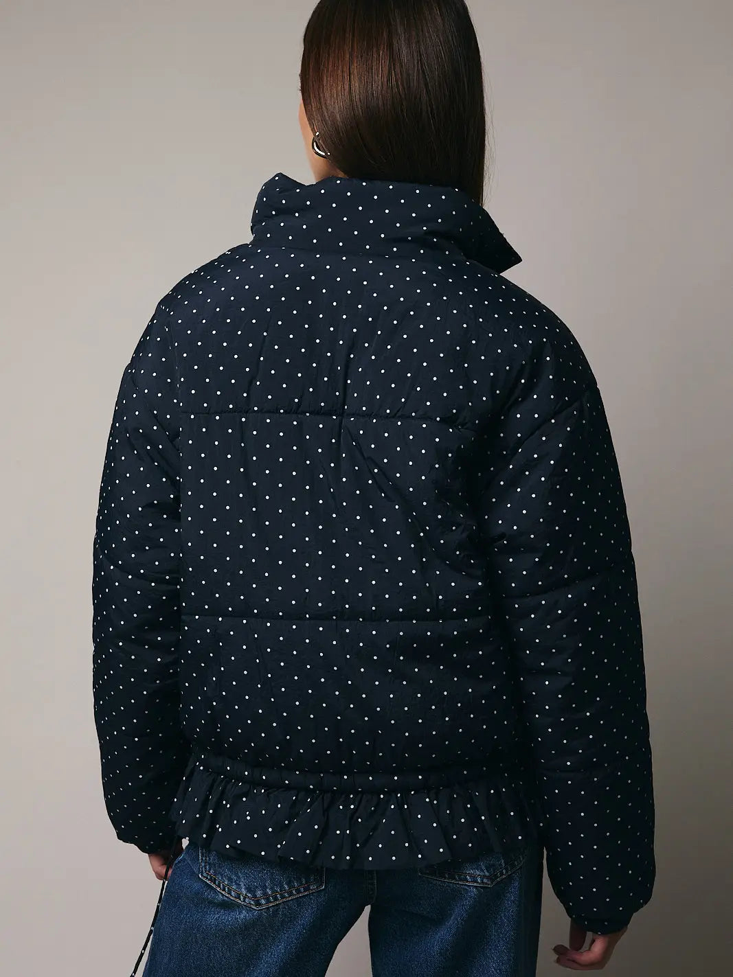 Navy Dot Jacket