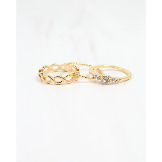 Arwen Ring Set Gold