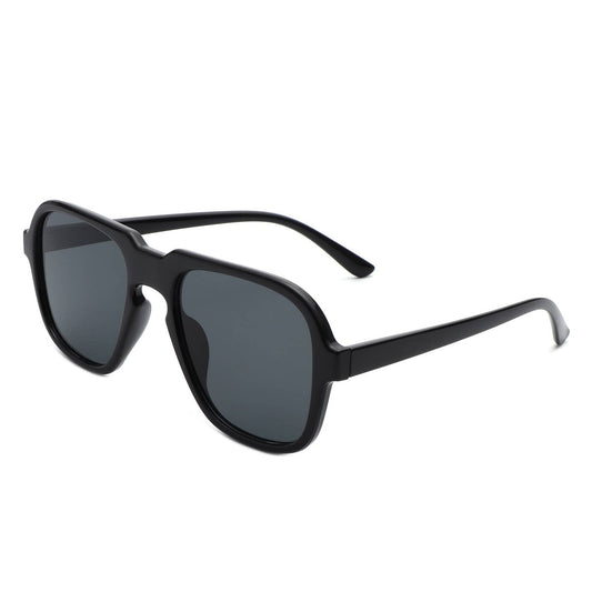 Retro Square Fashion Vintage Style Aviator Sunglasses