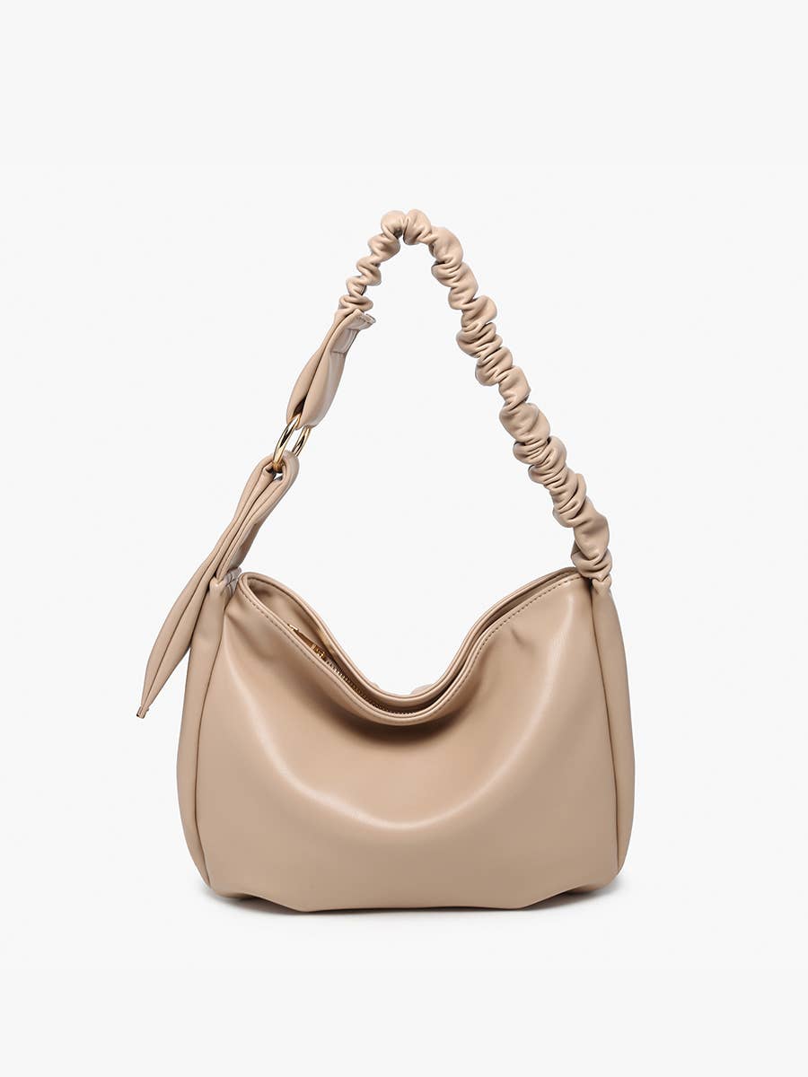 Jakarta Slouchy Shoulder Bag – Ruched Handle