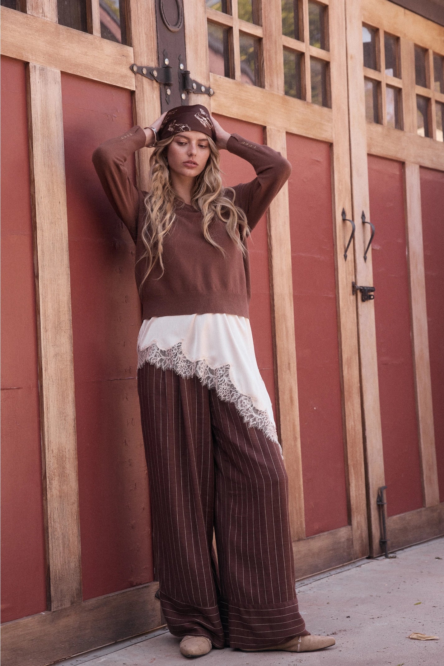 Amelie Satin Tunic