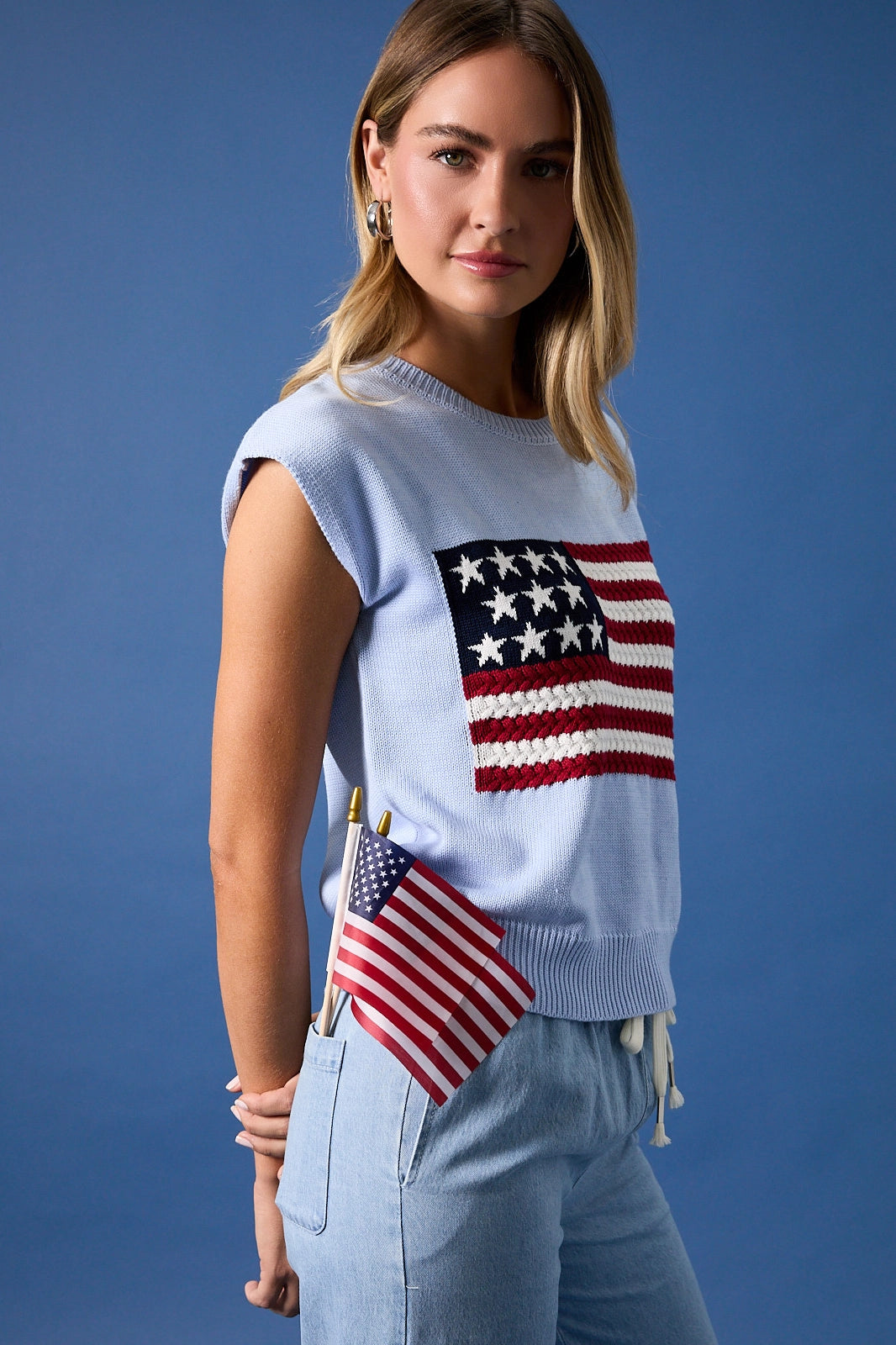 Americana Knit Sweater