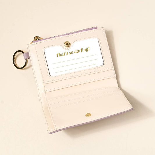Luxe Pocket Wallet–Lavender