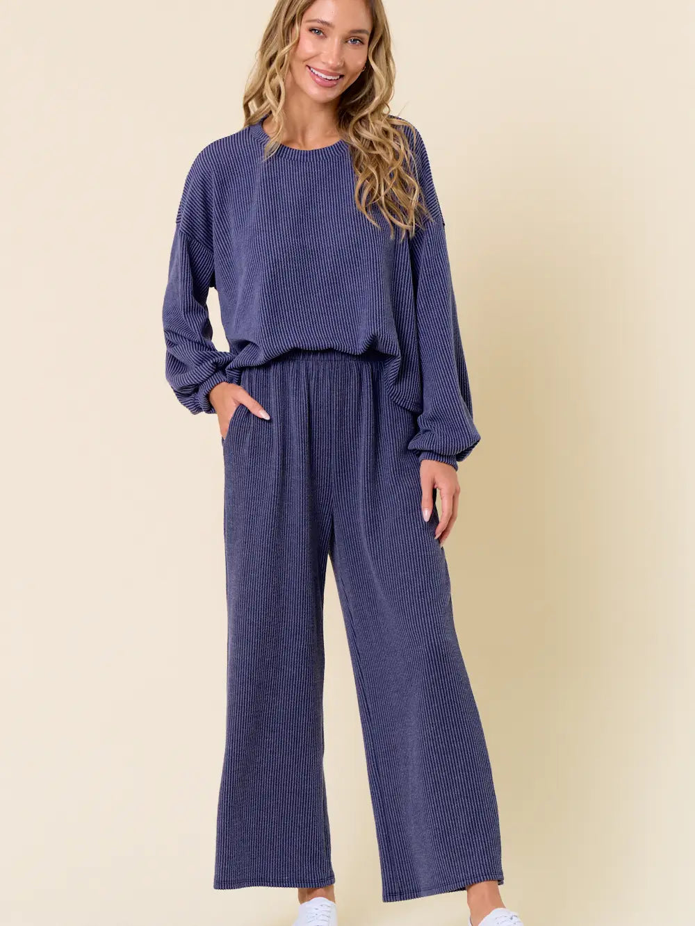 Take Me Back Ribbed Pants