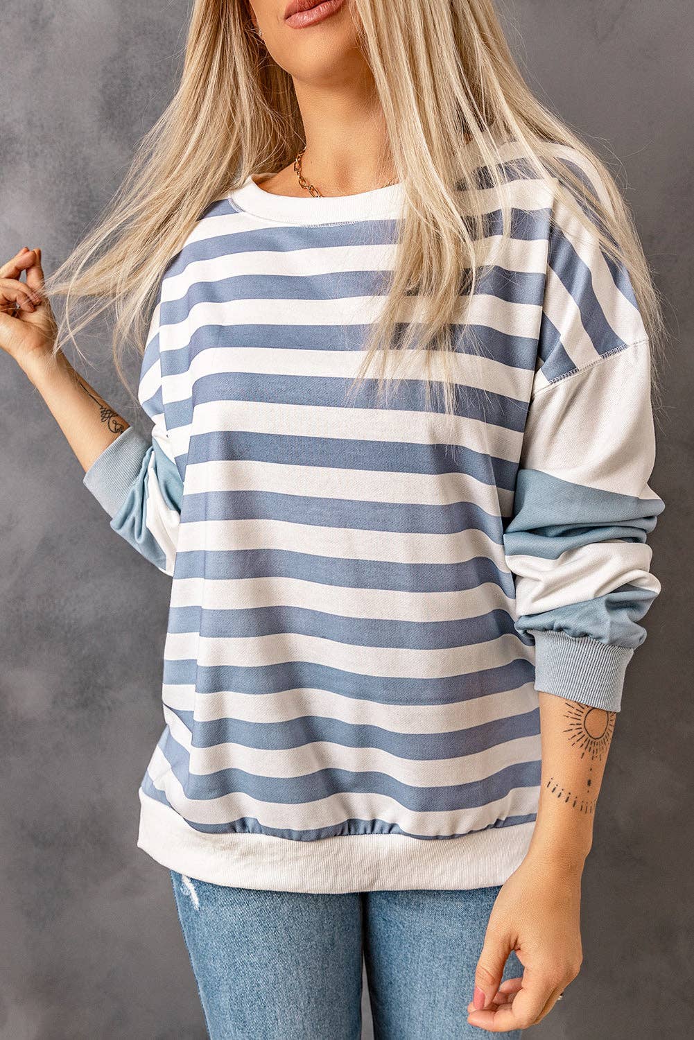Chill Stripe Sweatshirt