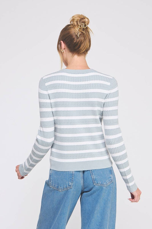 Tidestripe Cable Sweater