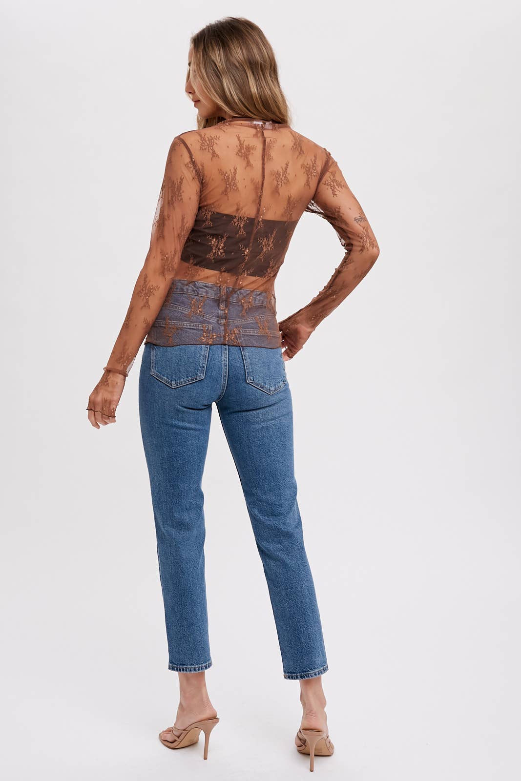 Ivory Blossom Lace Top