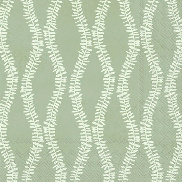 Leaf And Stem Cocktail Napkin