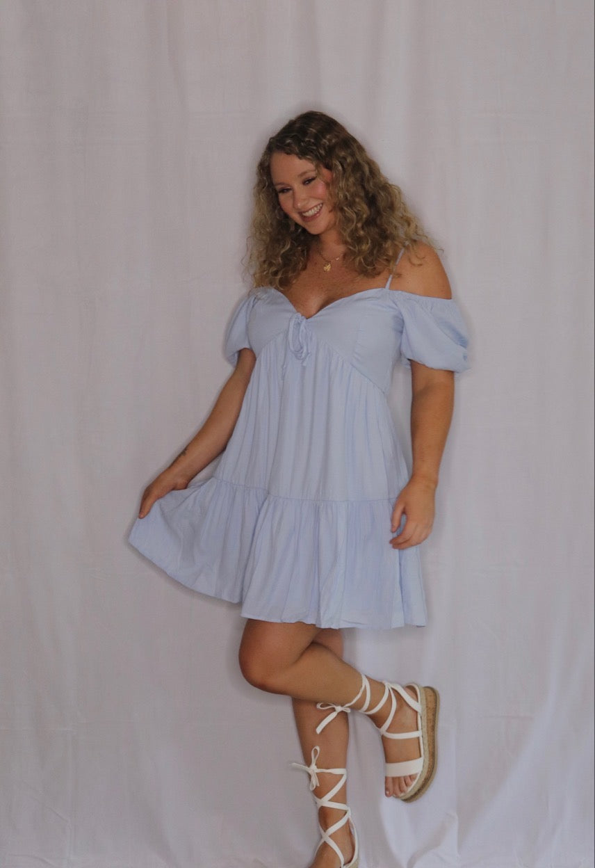Make You Blush Mini Dress