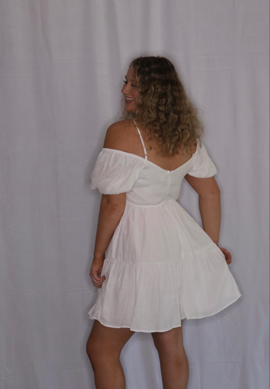 Make You Blush Mini Dress