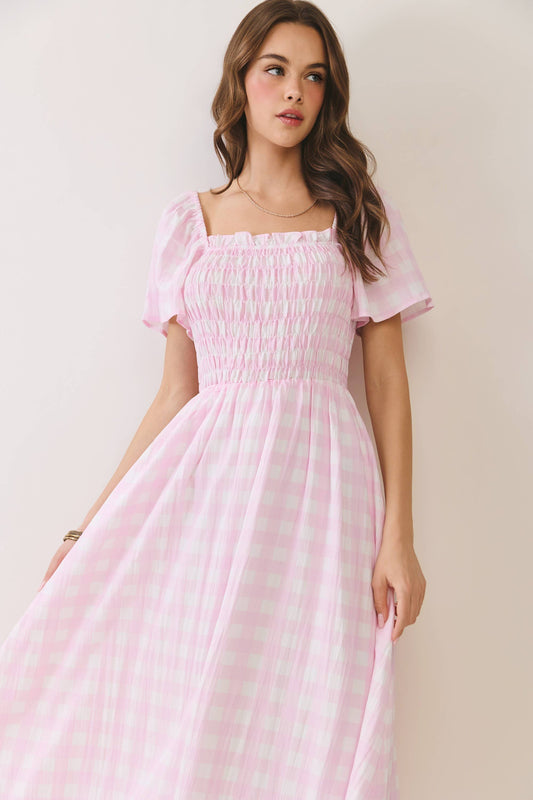 Rosewater Midi Dress