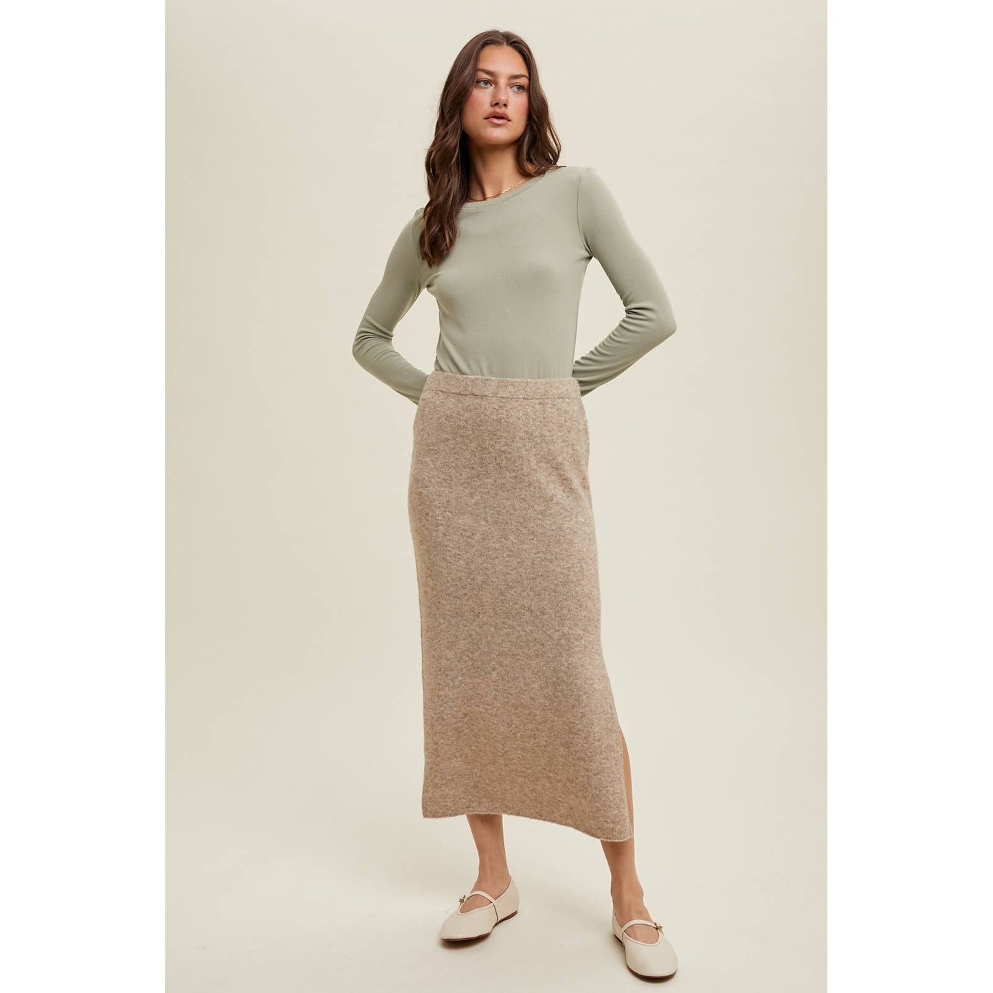 Classic Rib Knit Tee