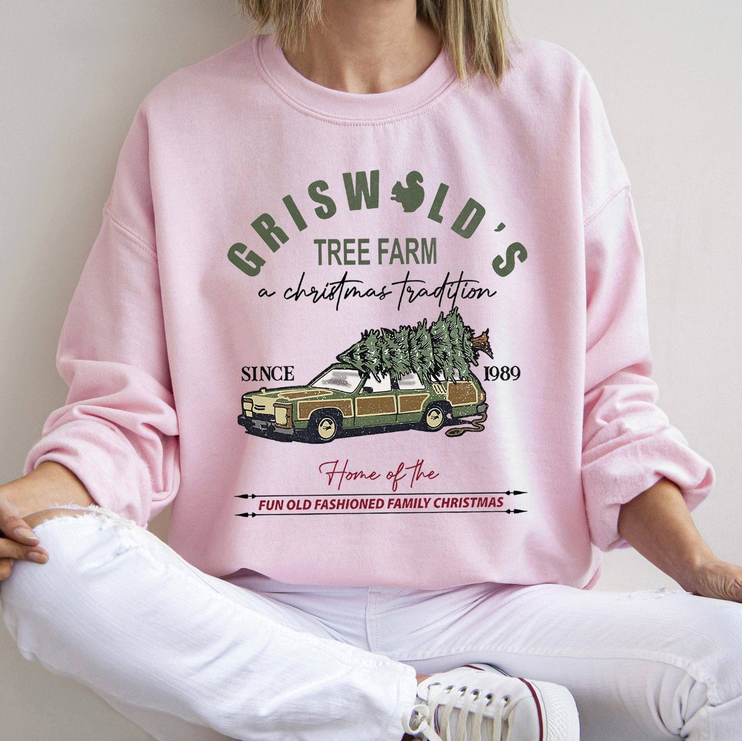 Griswold's Tree Farm Squirrel Christmas Sweatshirt