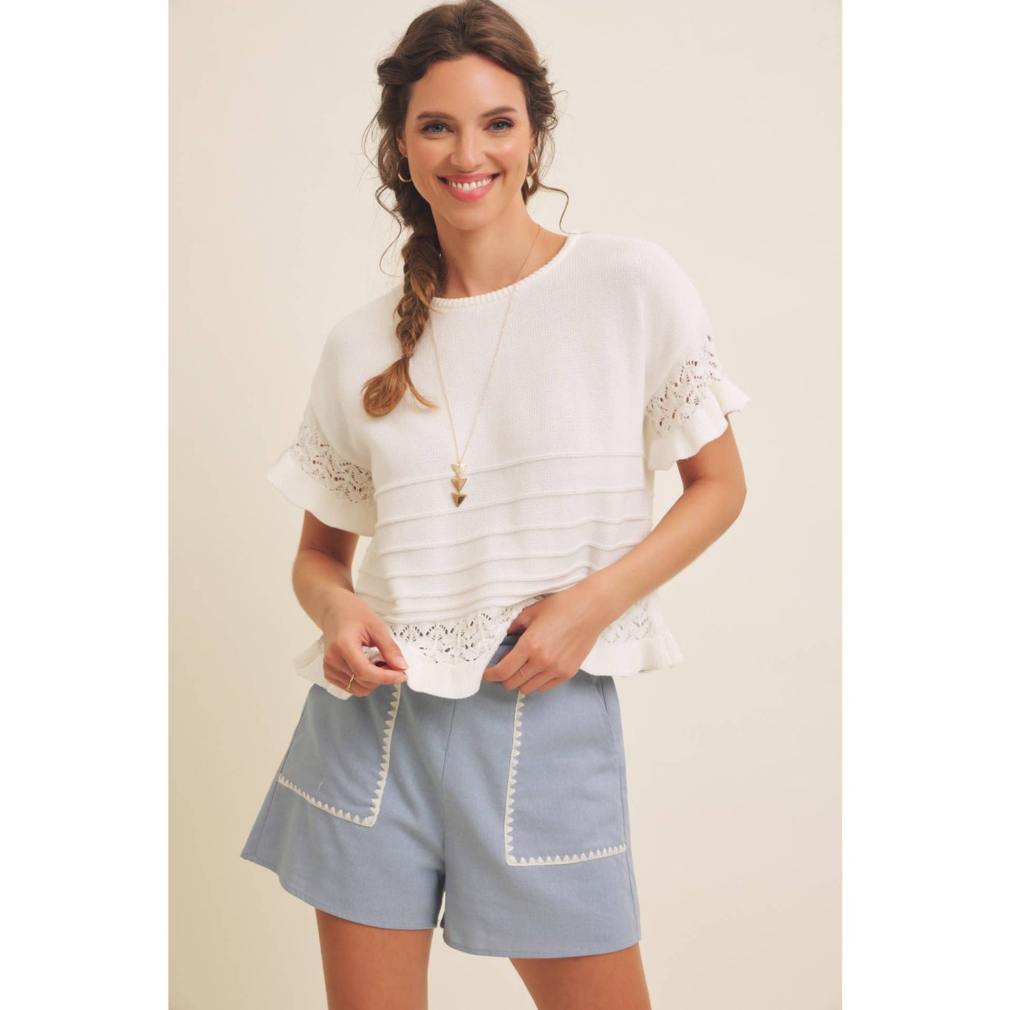Seaside Stitch Shorts