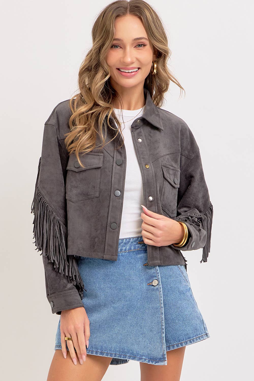 Coastline Denim Skort