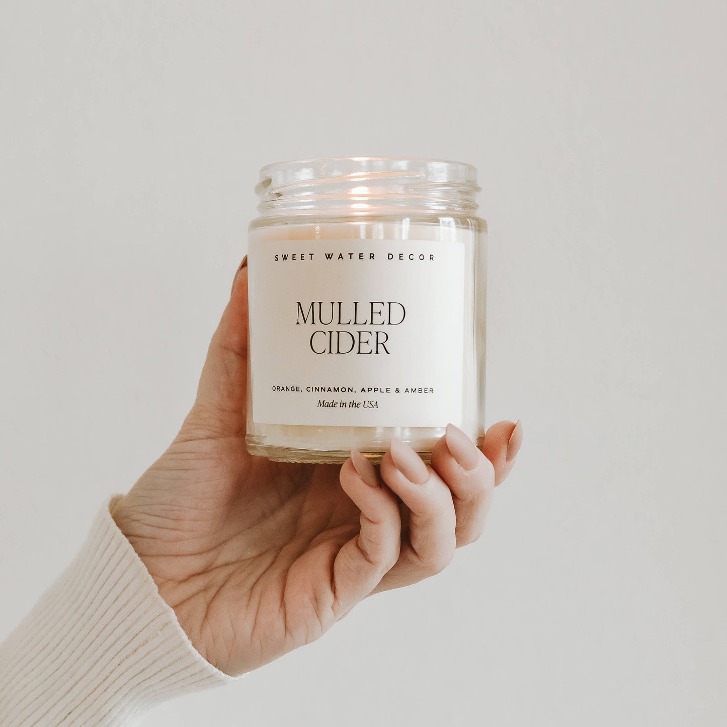 Mulled Cider 9 oz Soy Candle - Fall Home Decor & Gifts