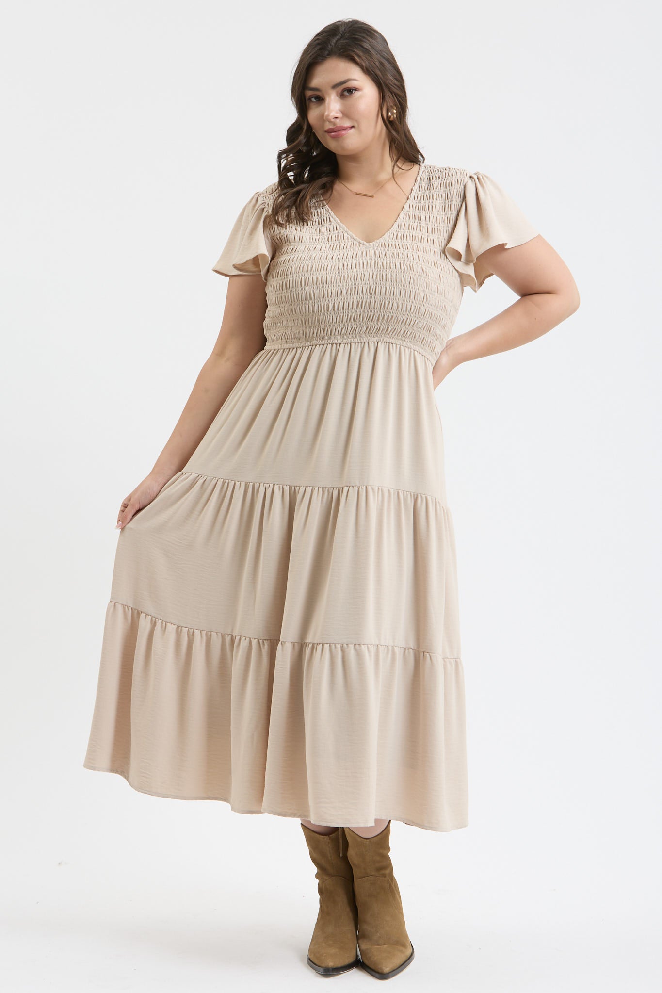 Plus Size Willow Midi Dress