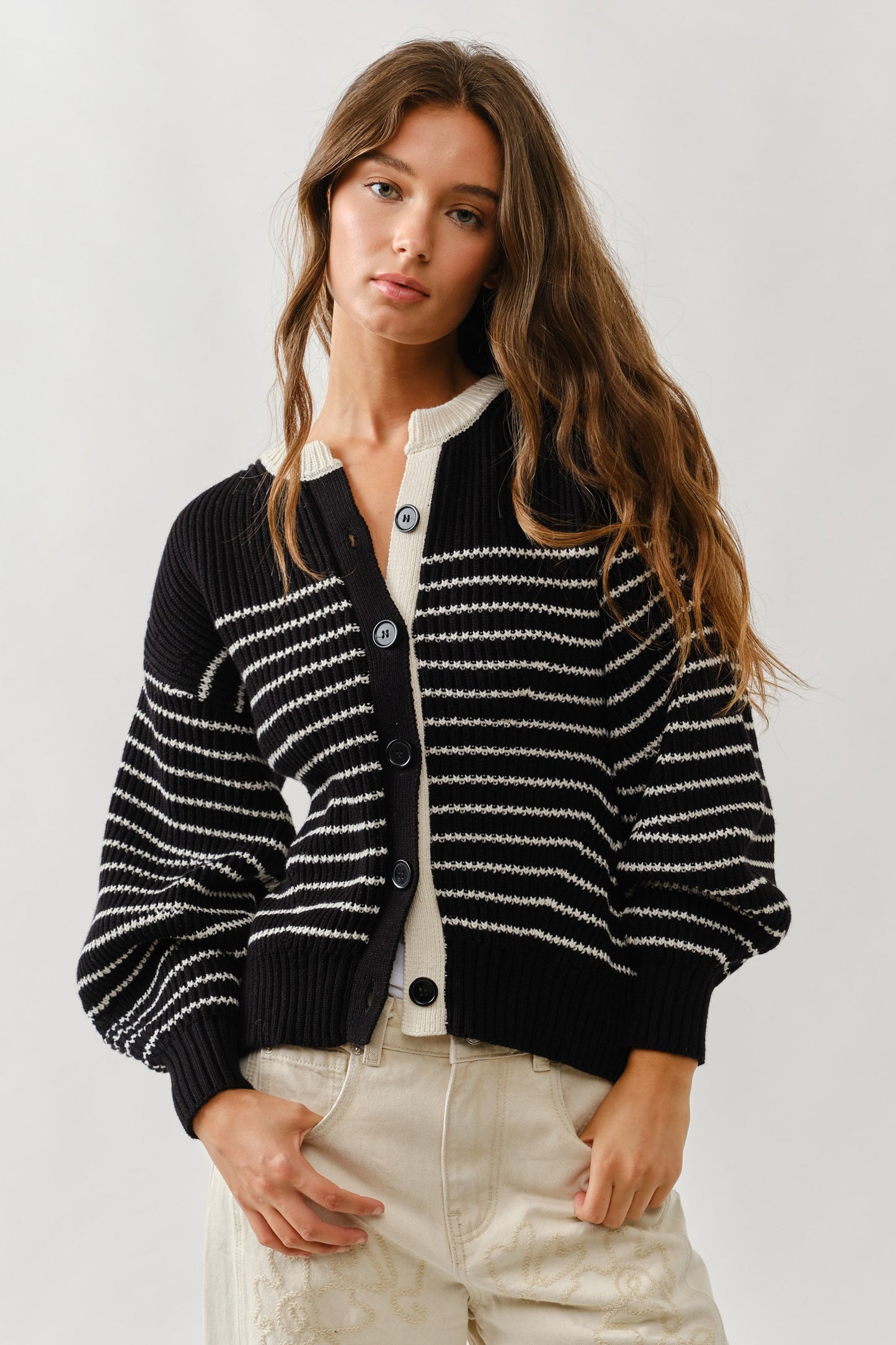 Eloise Stripe Cardigan
