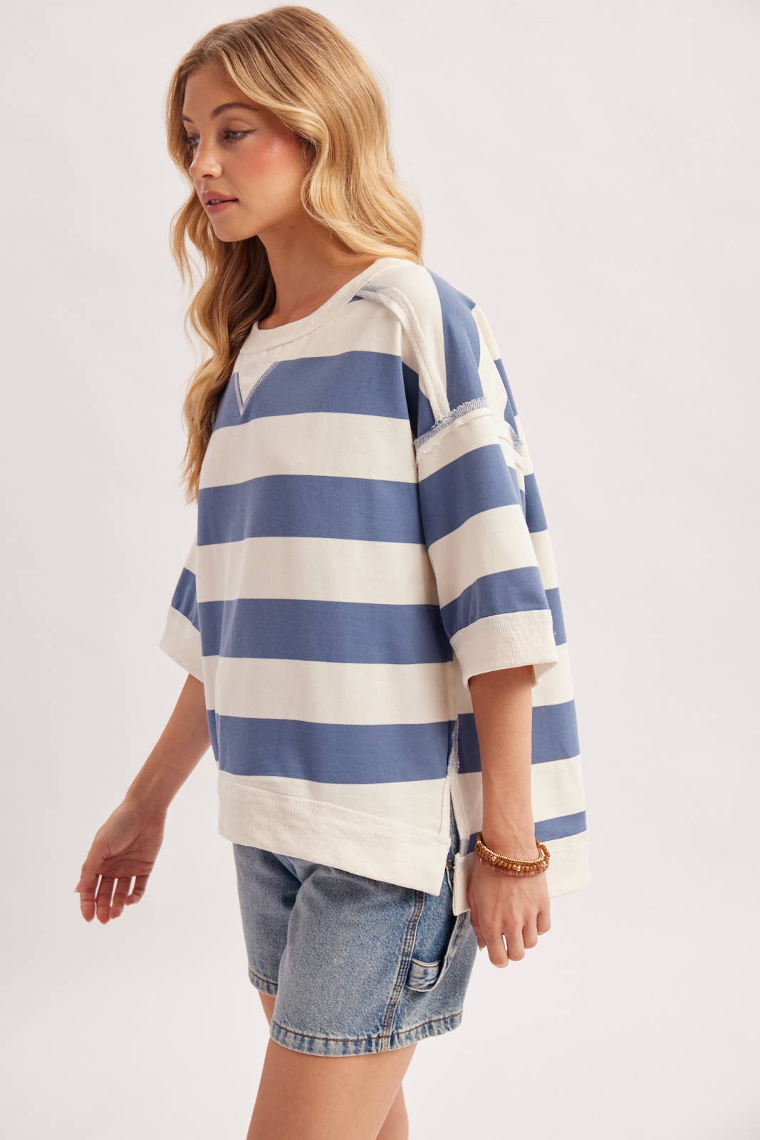 Easygoing Stripe Top