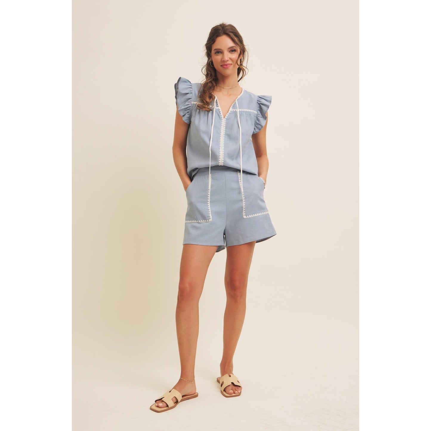 Seaside Stitch Shorts