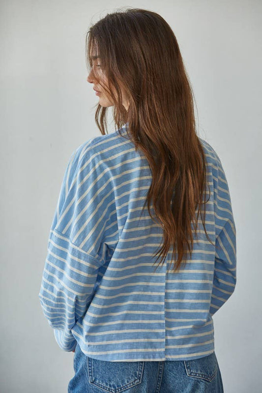 Cadence Stripe Top
