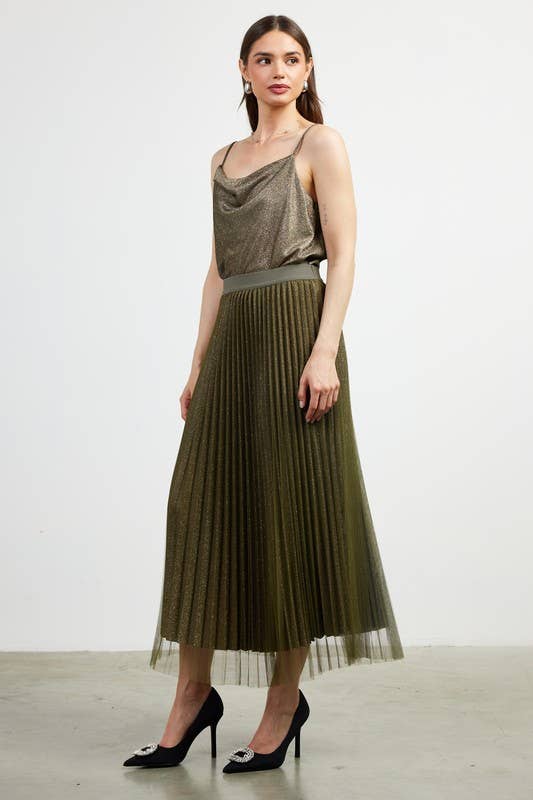 Celeste Pleated Skirt