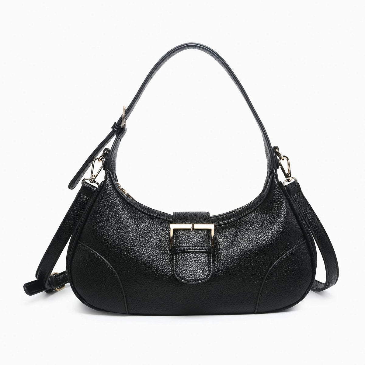 Madrid Buckle Shoulder Bag – Crossbody Style