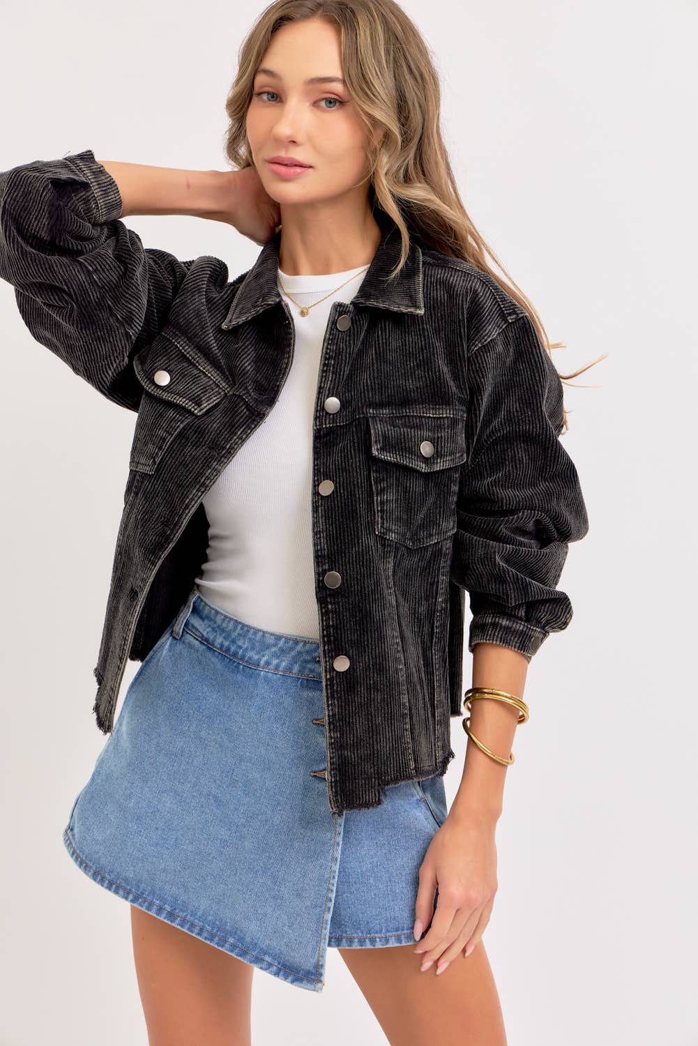 Coastline Denim Skort
