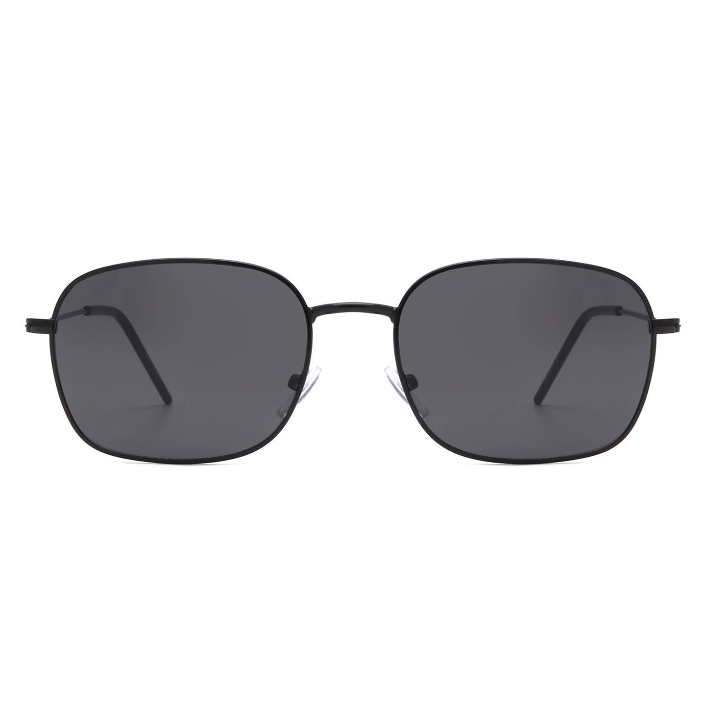 Retro Square Flat Top Tinted Fashion Sunglasses