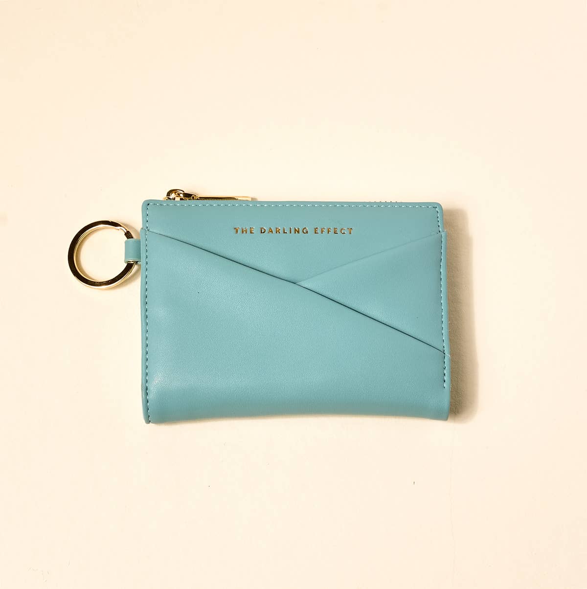 Luxe Pocket Wallet–Misty Blue