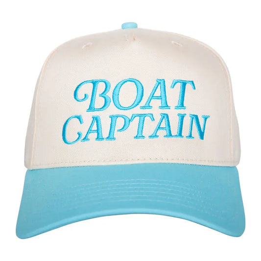 Boat Captain Two-Toned Retro Hat