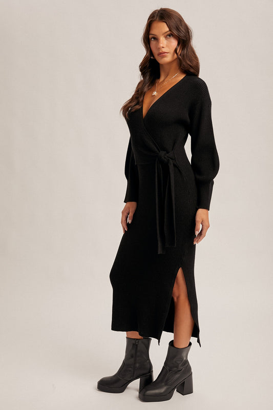Noir Midi Dress