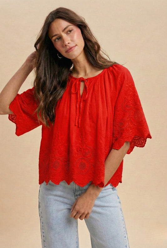 Charlotte Floral Top