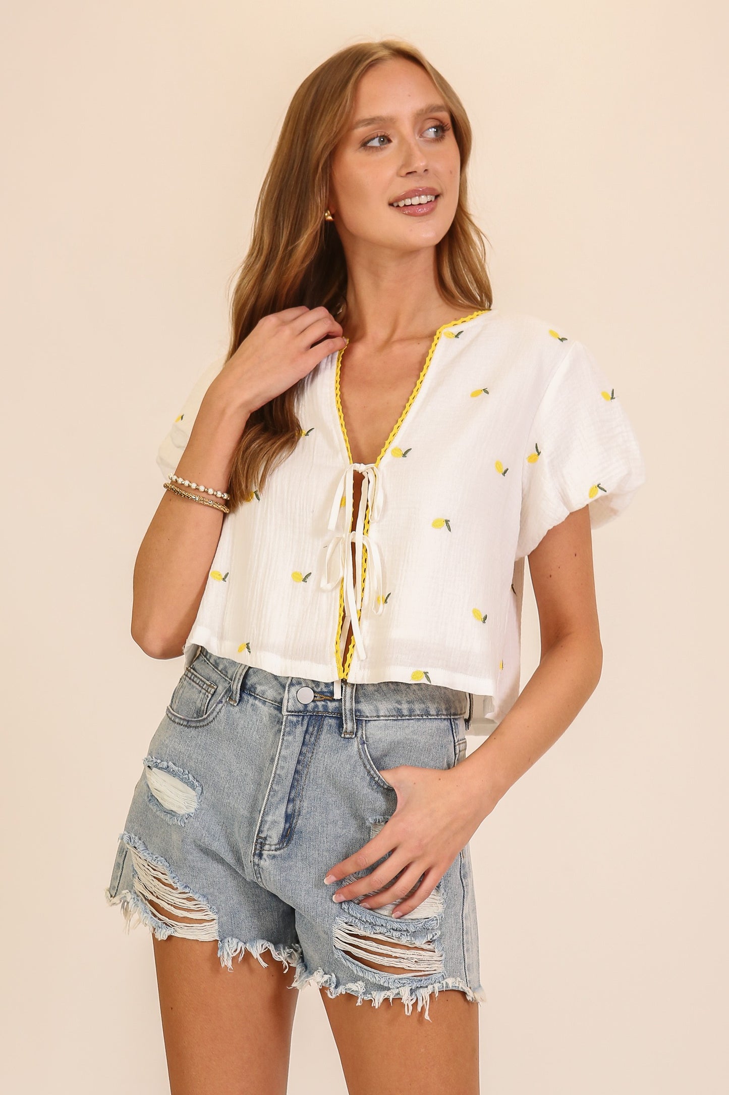 Limoncello Crop Top