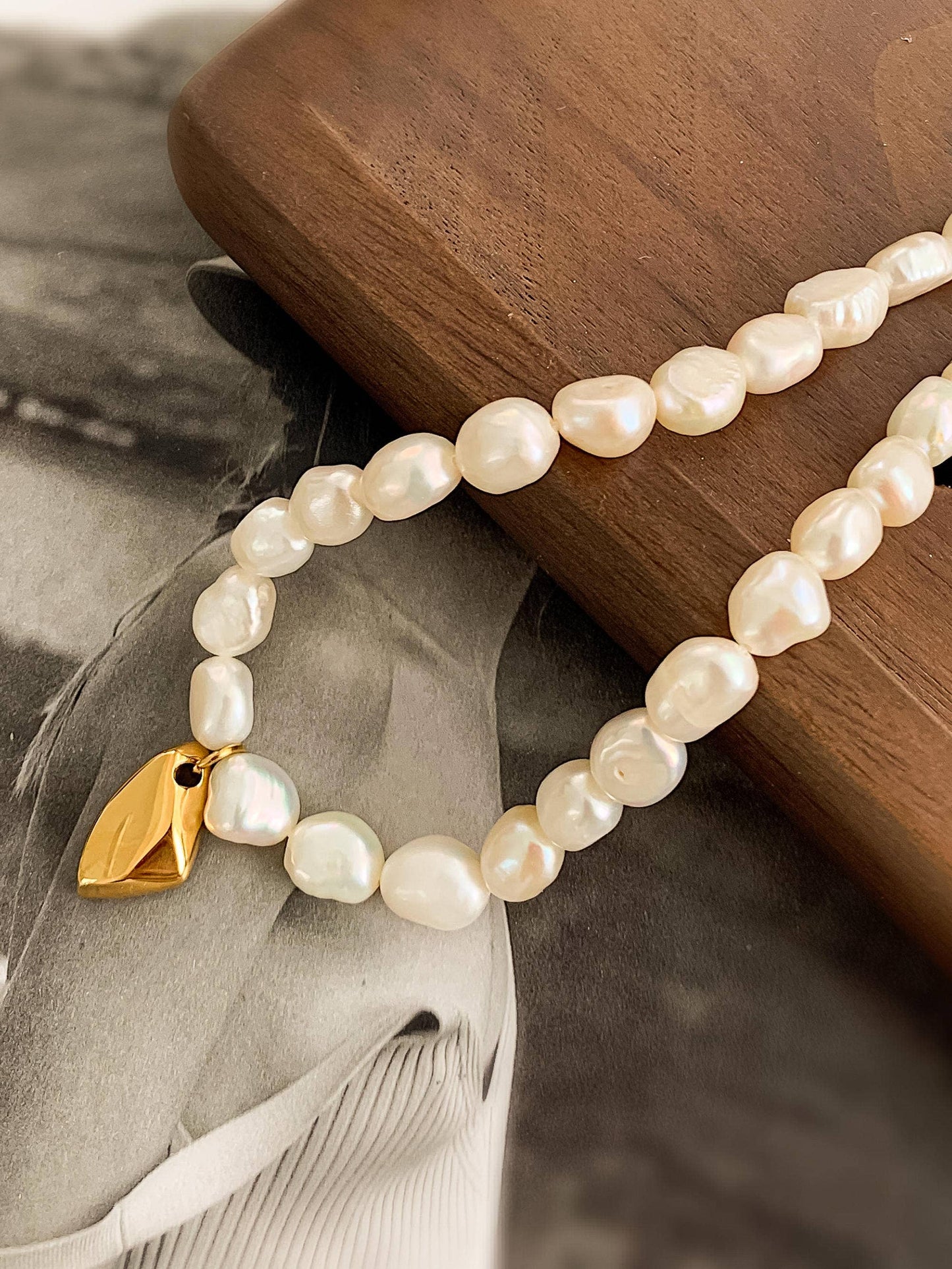 Marseille 18K Gold Non-Tarnish Classic Pearl Necklace