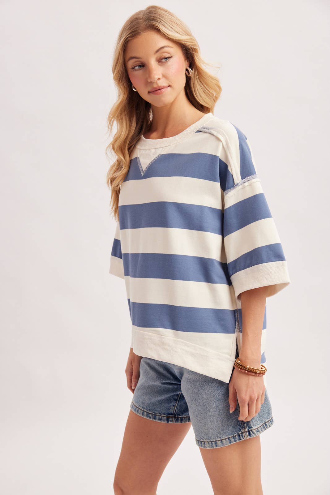 Easygoing Stripe Top