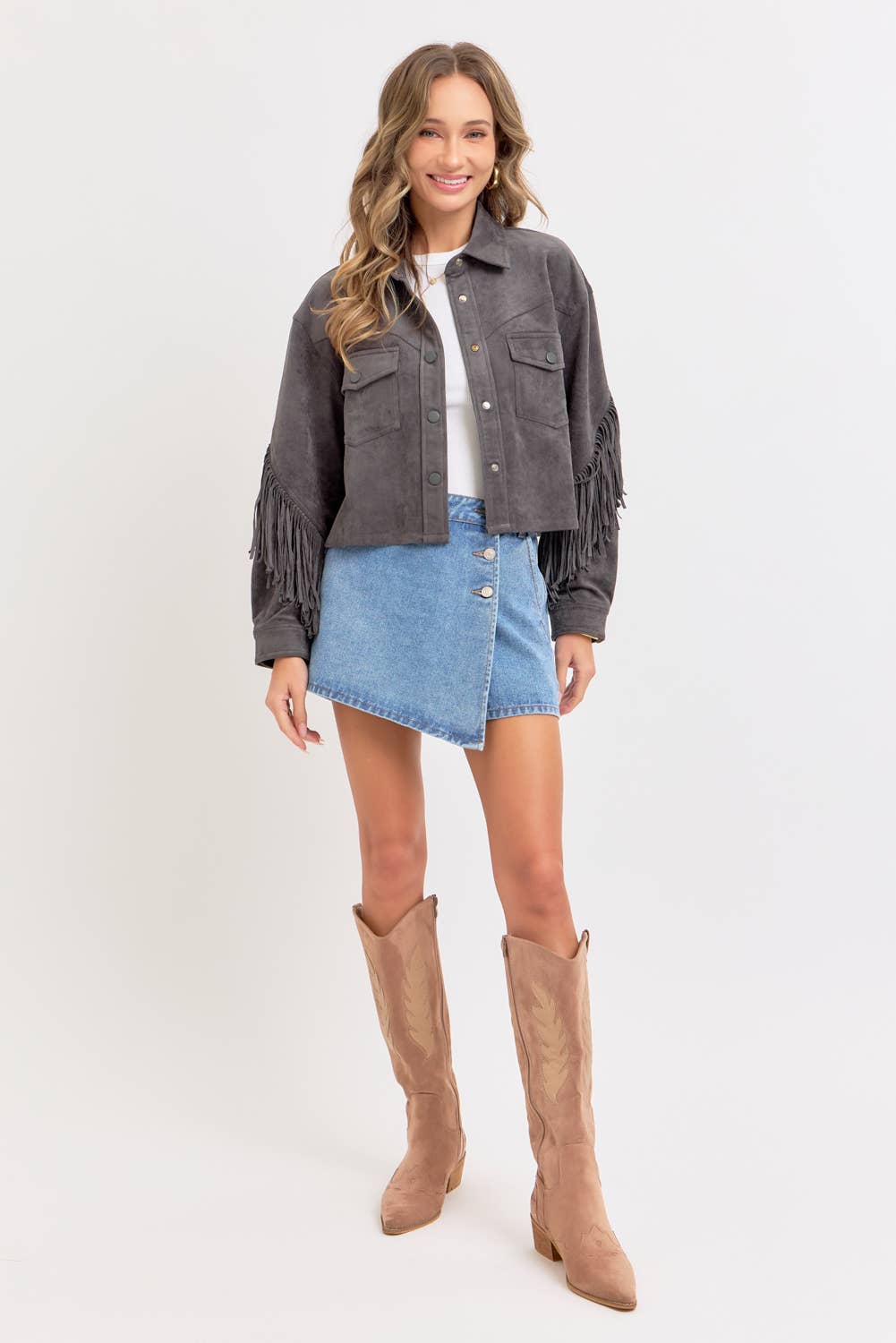 Coastline Denim Skort