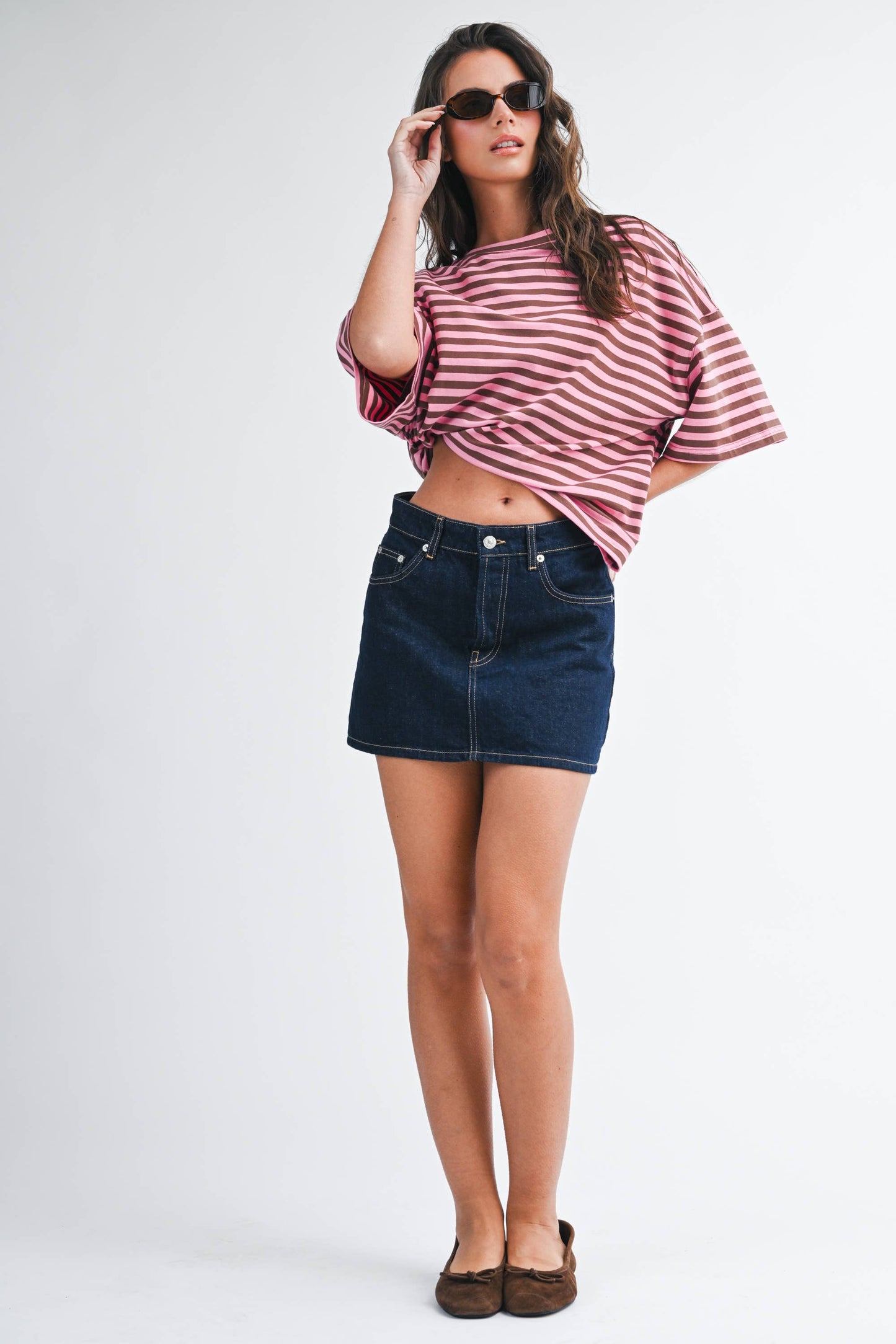 Lennon Stripe Tee